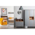 Faktum Colette Szürke 70x140 átalakítható babaágy