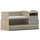 Faktum Colette Szürke kombi babaágy