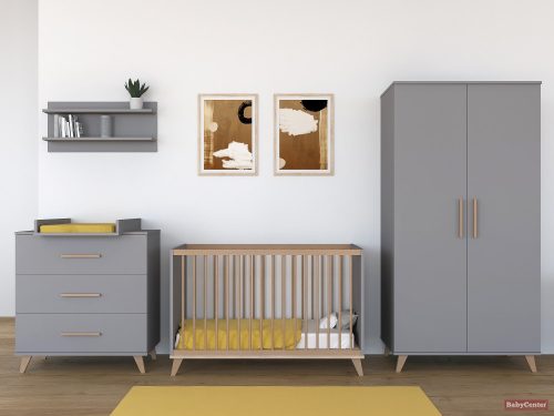 Faktum FLIP Grey 2 osztású szekrény