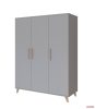 Faktum FLIP Grey 3 osztású szekrény