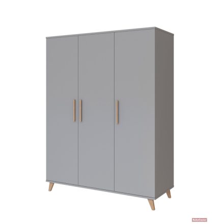 Faktum FLIP Grey 3 osztású szekrény
