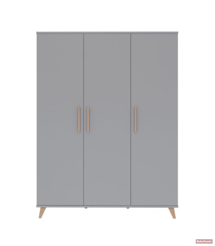 Faktum FLIP Grey 3 osztású szekrény