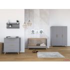 Faktum FLIP Grey 3 osztású szekrény