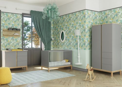 Faktum LOOP Grey&Oak falipolc - Kifutó (utolsó dobozos darab)