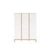 Faktum LOOP White&Oak 3 osztású szekrény