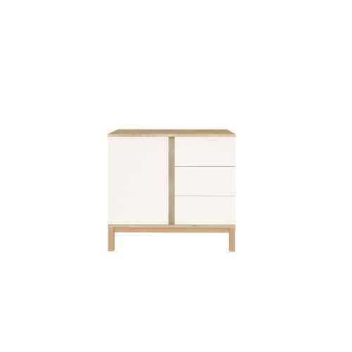 Faktum LOOP White&Oak (pelenkázó) komód