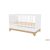Lumina White átalakítható 140-es babaágy,dupla leesésgátlóval