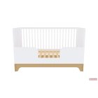 Lumina White átalakítható 140-es babaágy,dupla leesésgátlóval