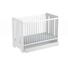Faktum Mia Fehér babaágy 60x120cm (2026.04.11.után kifutó)