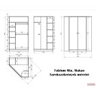 Faktum Mia PopUp sarokszekrény