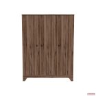 Faktum Nest Walnut 3 osztású szekrény