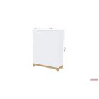 Faktum Nest Walnut 3 osztású szekrény