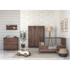 Faktum Nest Walnut 3 osztású szekrény