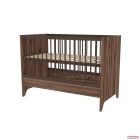 Faktum Nest Walnut 120-as átalakítható babaágy,leesésgátlóval