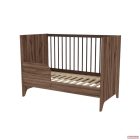 Faktum Nest Walnut 120-as átalakítható babaágy,leesésgátlóval