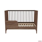 Faktum Nest Walnut 120-as átalakítható babaágy,leesésgátlóval