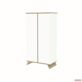 Faktum Sienna White 2 osztású szekrény