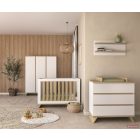 Faktum Sienna White 3 osztású szekrény