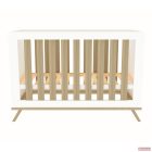 Faktum Sienna White 120-as átalakítható babaágy +leesésgátlóval