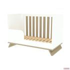 Faktum Sienna White 120-as átalakítható babaágy +leesésgátlóval