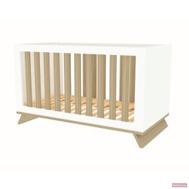   Faktum Sienna White 140-as átalakítható babaágy +dupla leesésgátlóval