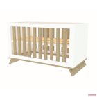 Faktum Sienna White 140-as átalakítható babaágy +dupla leesésgátlóval