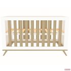 Faktum Sienna White 140-as átalakítható babaágy +dupla leesésgátlóval