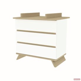 Faktum Sienna White komód + toldalék komódhoz