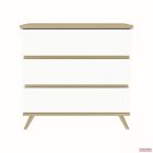 Faktum Sienna White komód + toldalék komódhoz