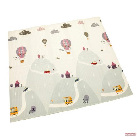 Fillikid összehajtható játszószőnyeg szivacs 180x200cm - hőlégballon