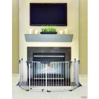 DREAMBABY Biztonsági kerítés (babakarám) 3in1 - fehér (375cm)