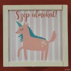 Gabeliz ledbox falilámpa - Unikornis