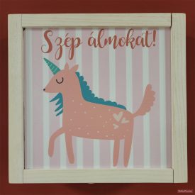 Gabeliz ledbox falilámpa - Unikornis