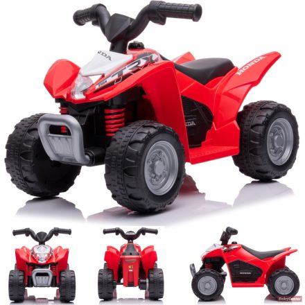 Sun Baby elektromos (autó) Honda Quad H3 TRX - piros