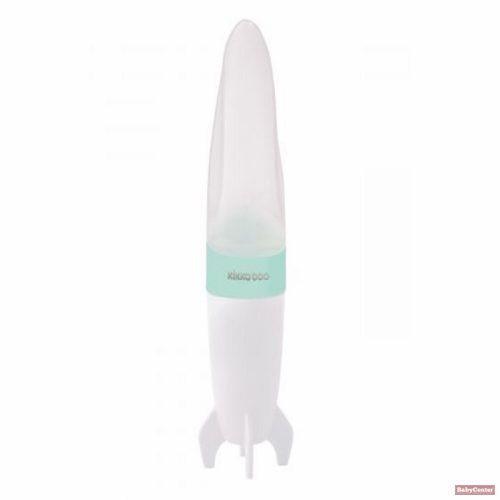 Kikkaboo babaetető szilikonos kanállal 90 ml rocket menta