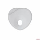 Kikkaboo párna laposfejűség elleni memóriahabos ergonomikus - szivecske szürke