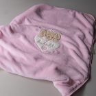 Kukukk wellsoft takaró 110x150cm /rózsaszín/