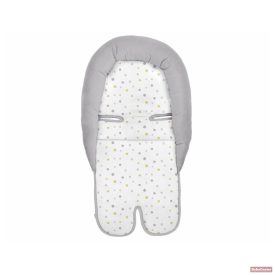   Kikkaboo fejszűkítő autósülésbe memóriahabos - szürke pöttyös