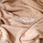 Kukukk wellsoft takaró 75x80cm /mogyoró/