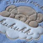 Kukukk wellsoft takaró 75x95cm /világoskék/