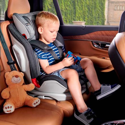 Kinderkraft gyerekülés Oneto3 Isofix 9-36kg - fekete