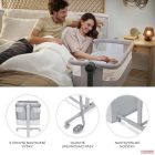 Kinderkraft babaöböl 2in1 Neste UP2 - grey