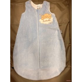 Kukukk wellsoft bélelt baba hálózsák /kék/