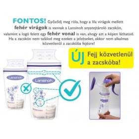 Lansinoh anyatejtároló zacskó /25db/
