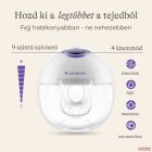 Lansinoh hordható elektromos mellszívó 4 fázisú – dupla