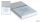 Scamp gumis pamut lepedő 60x120cm/70x140cm /szürke/