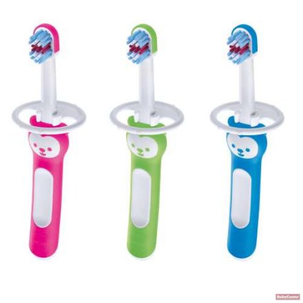  MAM fogkefe Babys Brush 6hó (kék,zöld,rózsa)