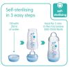 MAM anti-colic bio cumisüveg /130ml/ + ajándék játszócumi /barna/