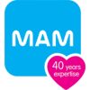 MAM anti-colic bio cumisüveg /130ml/ + ajándék játszócumi /barna/