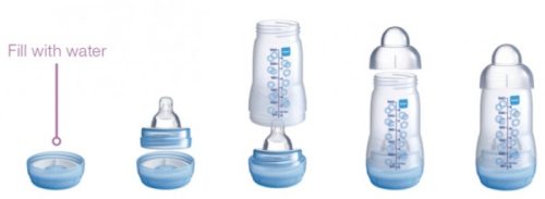 MAM Anti-Colic cumisüveg 160ml 0+hó /több színben/